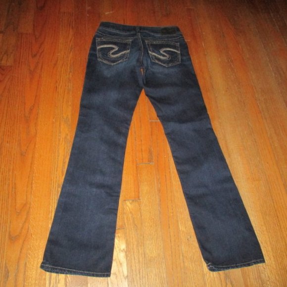 SILVER JEANS Suki Mid Slim Boot Women Sz 27x32 - Picture 7 of 8